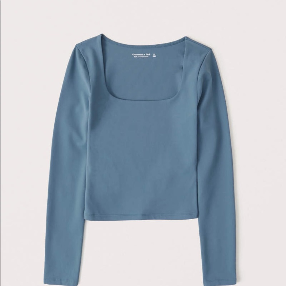 Abercrombie seamless long sleeve slim top